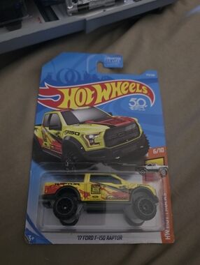 '17 Ford F-150 Raptor Toy Truck - Yellow